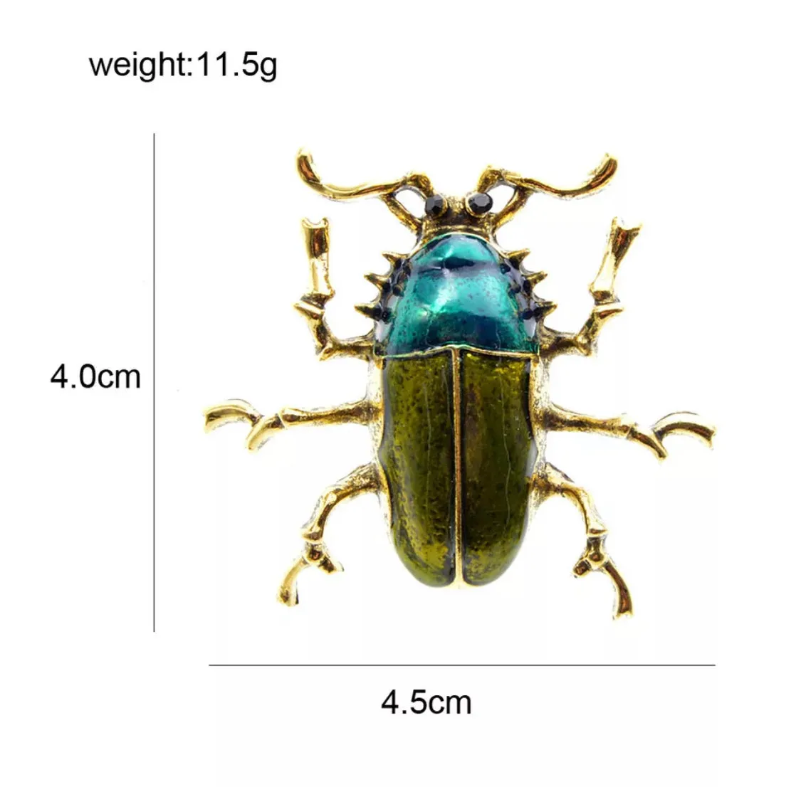 Bug Brooch "Lester"