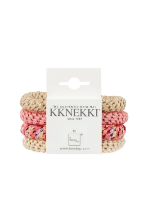 Bundle 61 - 4Pcs Hairband - Pink/Beige