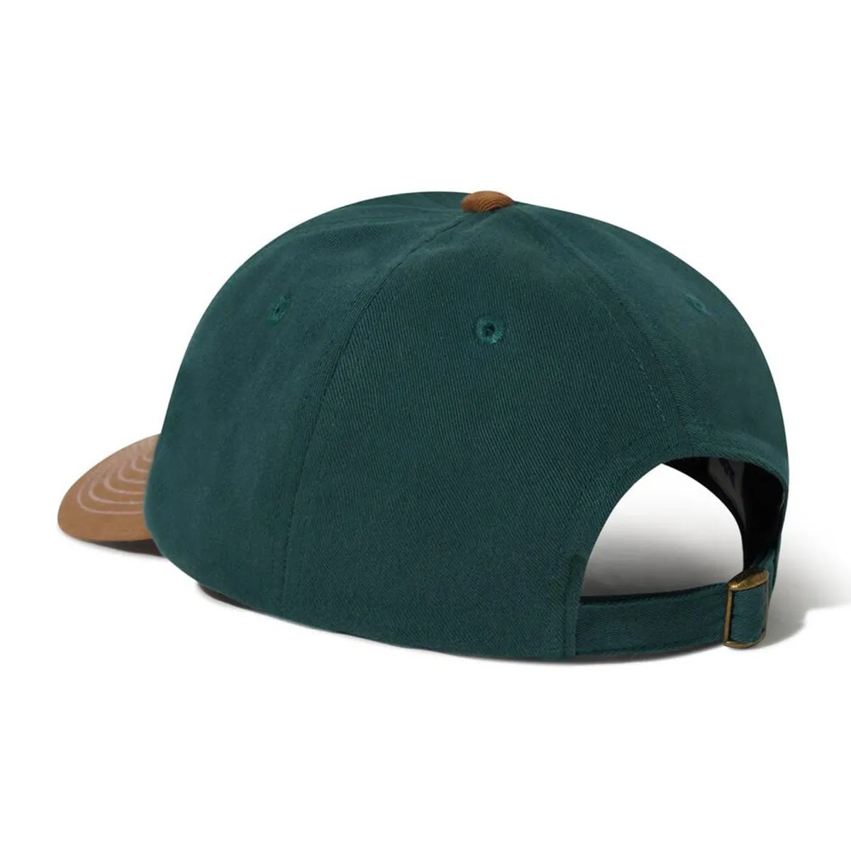 Butter Goods - Big Apple 6 Panel Cap Forest/Brown