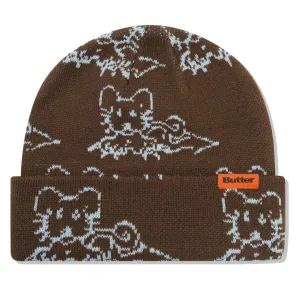 Butter Goods - Rat Beanie Brown