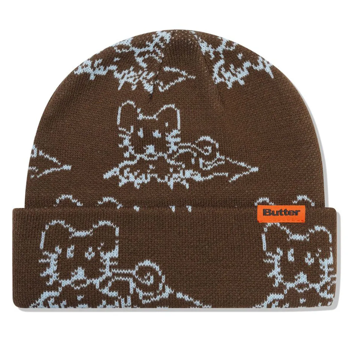 Butter Goods - Rat Beanie Brown