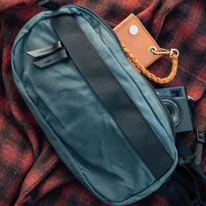 Canyon Crossbody Pack - Midnight Indigo Waxed Canvas
