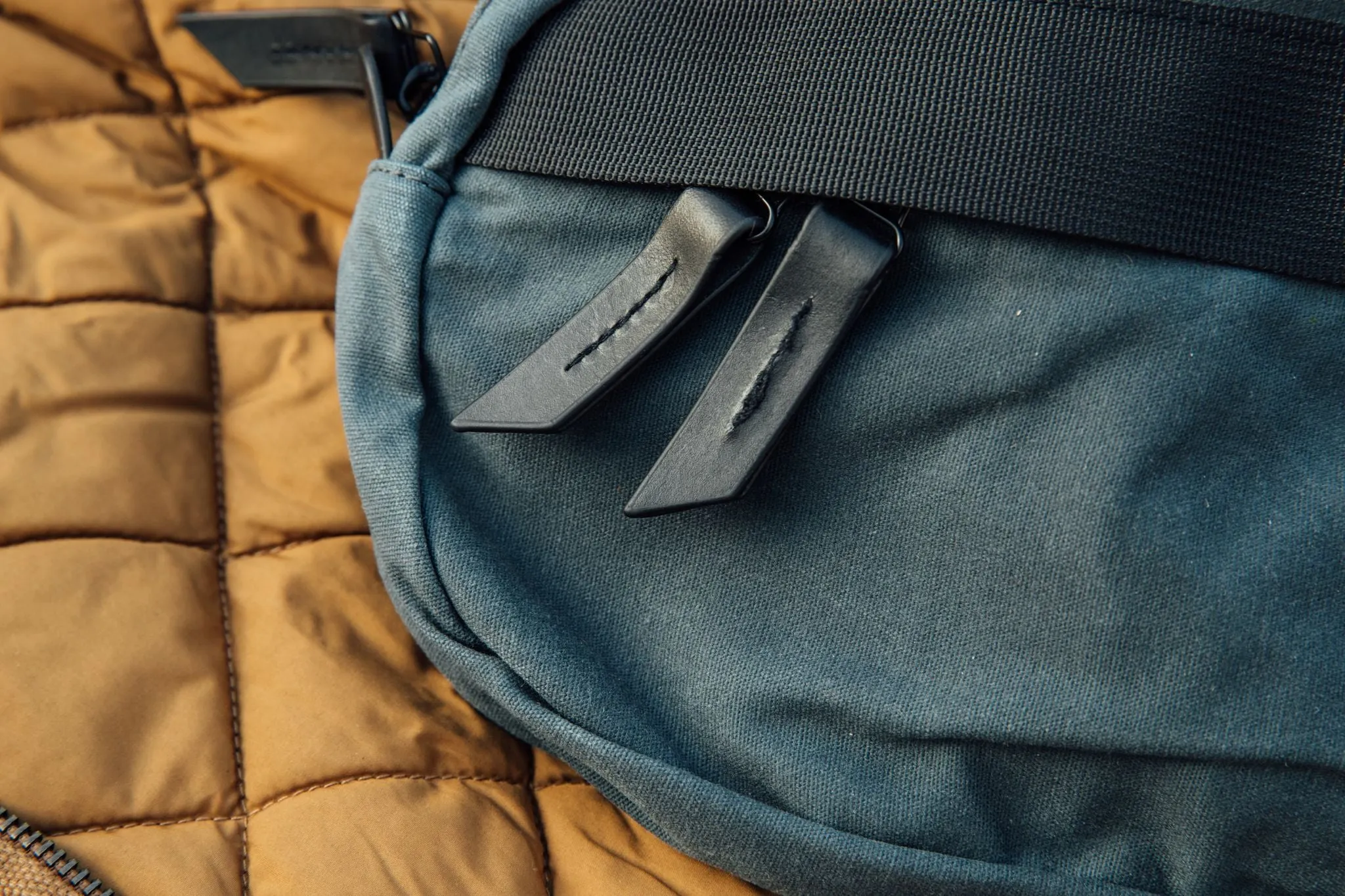 Canyon Crossbody Pack - Midnight Indigo Waxed Canvas