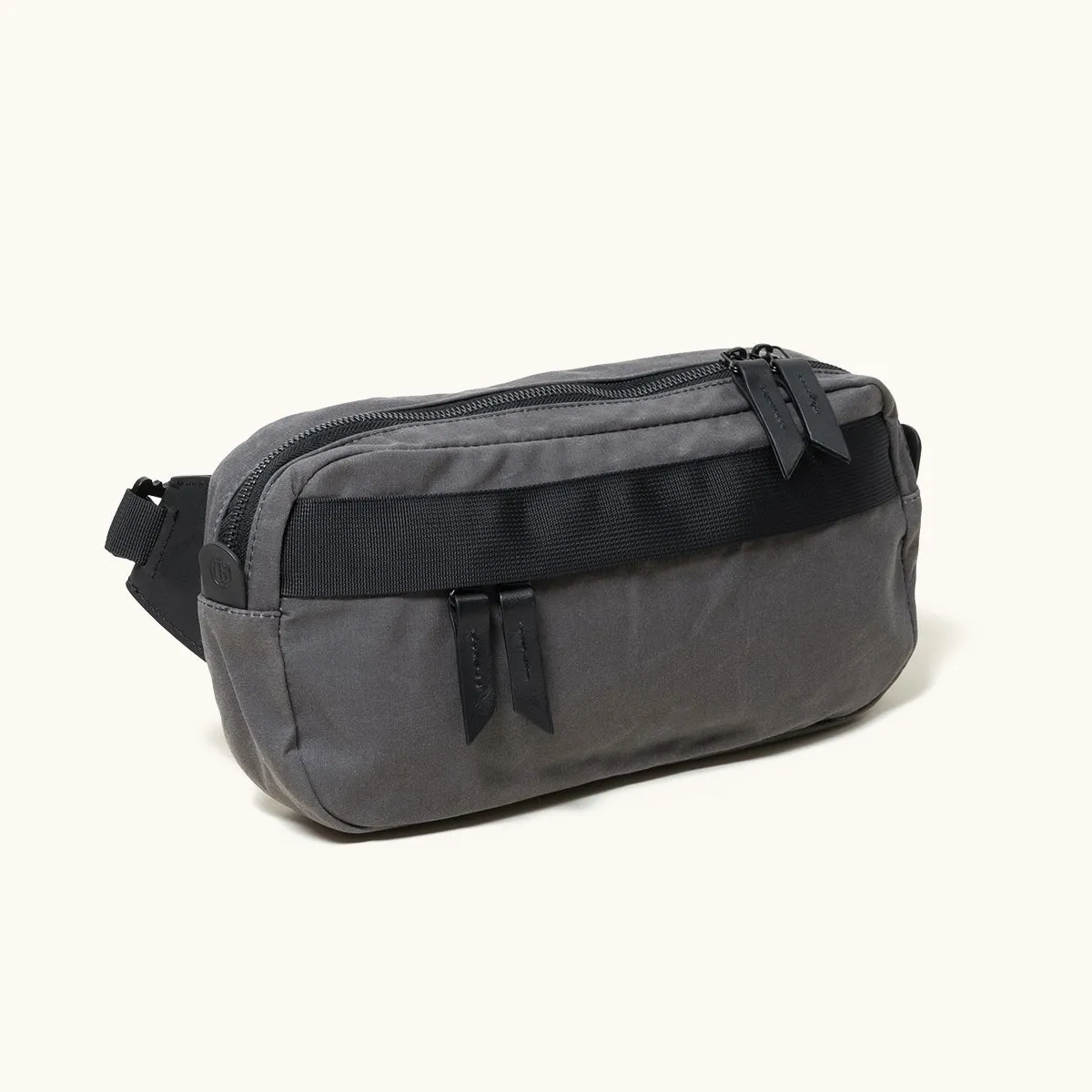 Canyon Crossbody Pack - Slate Grey (Waxed Canvas)
