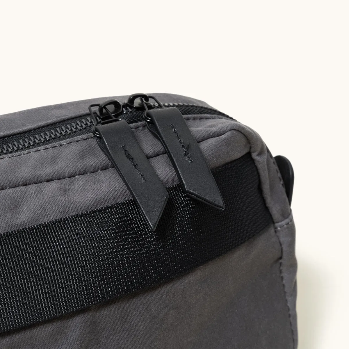 Canyon Crossbody Pack - Slate Grey (Waxed Canvas)