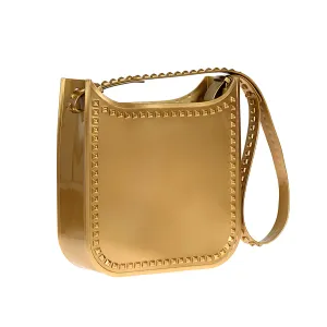Carmen Sol Fico Large Crossbody - Metallic Jelly