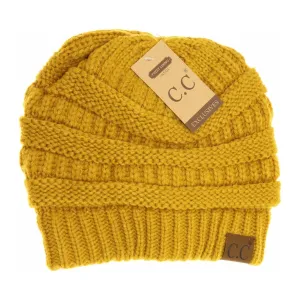 C.C Classic Fuzzy Lined Beanie