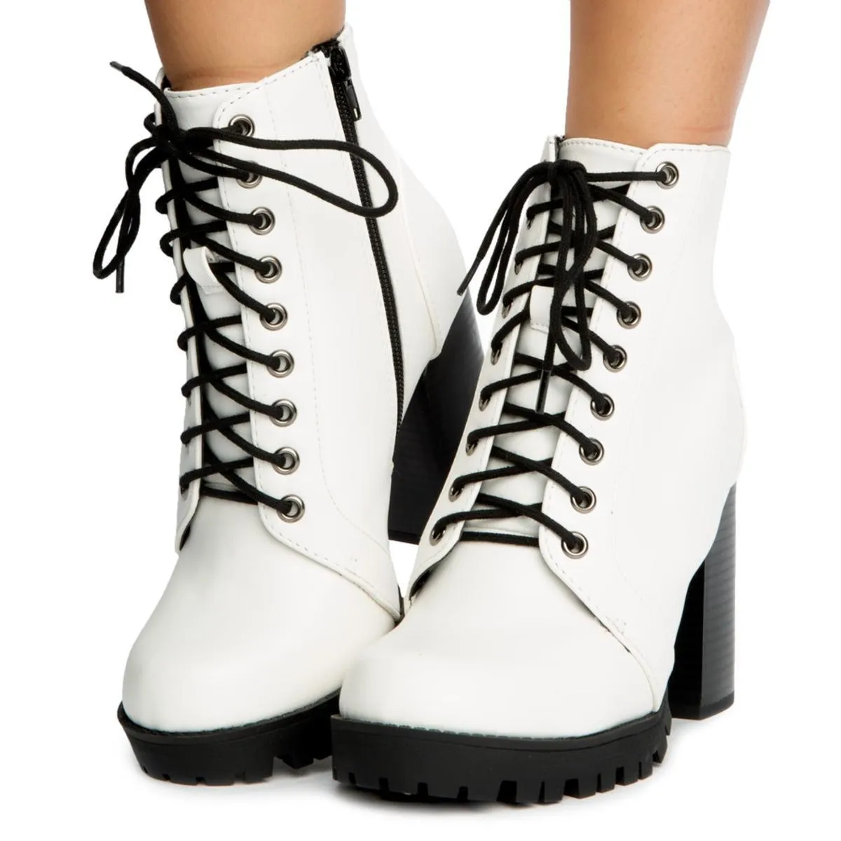 Chalet-S Lace Up Booties