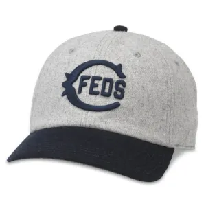 Chicago Federals Archive Legend Hat - Heather Grey/Navy