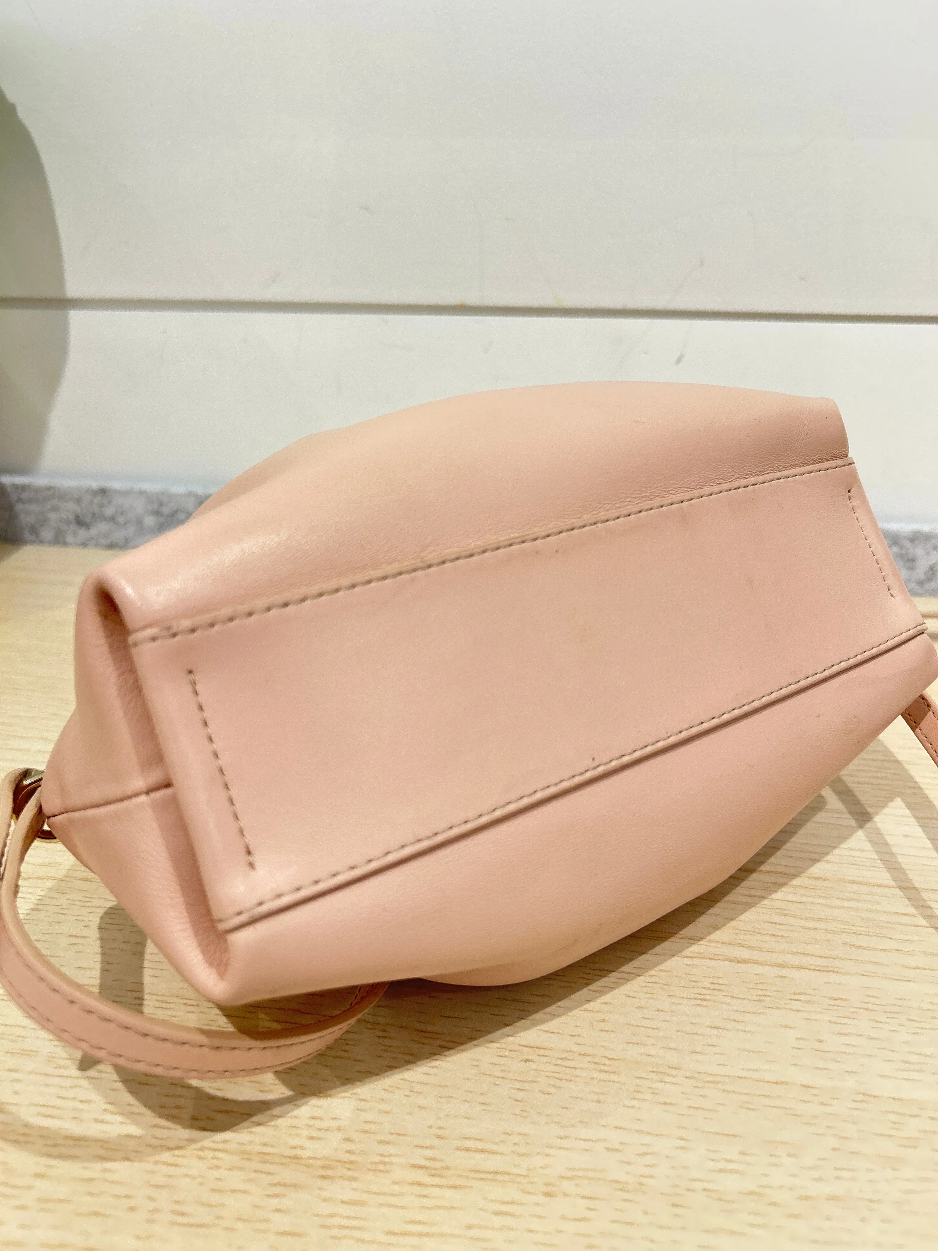 Chloé Bag, Blush Pink Calfskin Mini Judy Crossbody