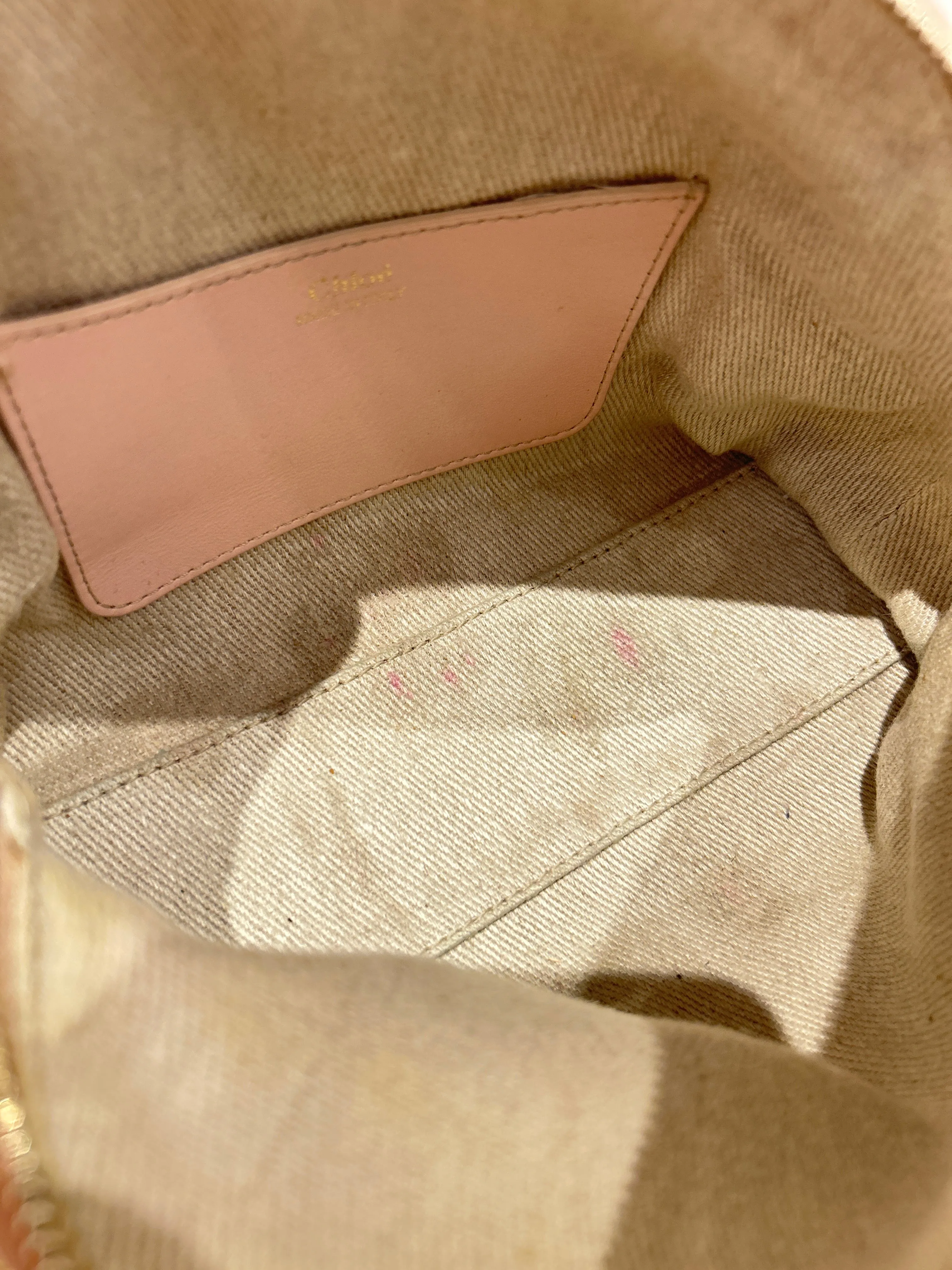 Chloé Bag, Blush Pink Calfskin Mini Judy Crossbody