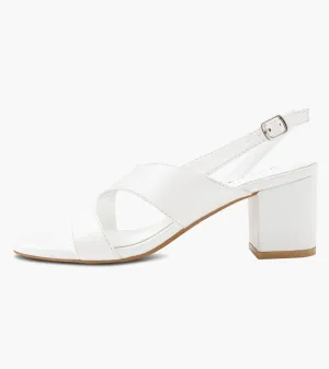 Chunky Block Mid Heels