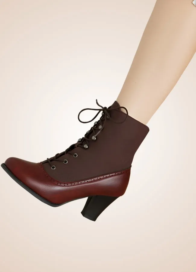 Chunky Heel Steampunk Boots