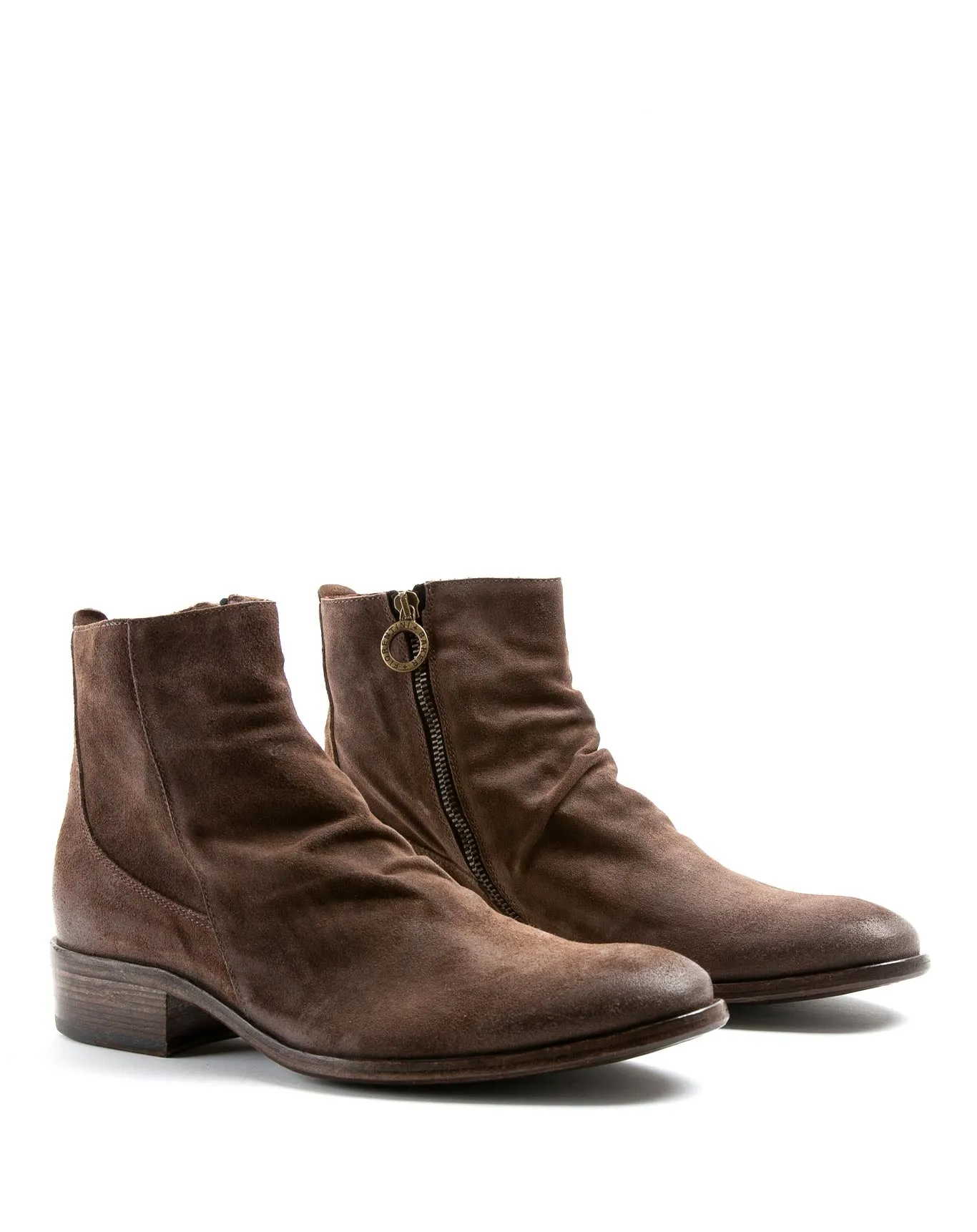 CLAUS Brown Suede Boots