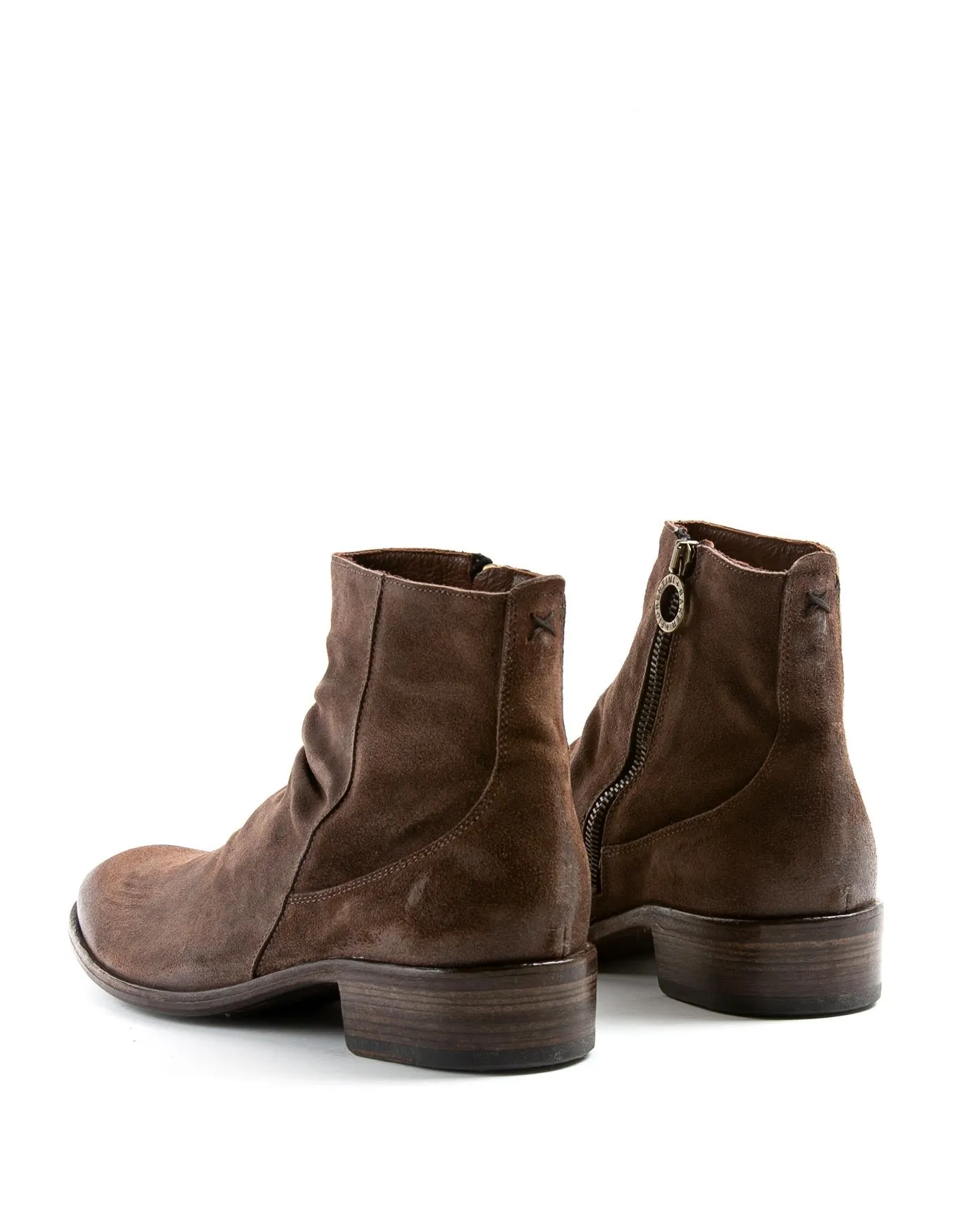 CLAUS Brown Suede Boots