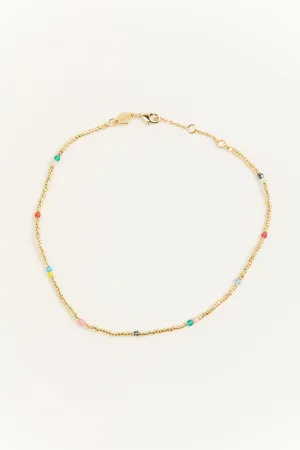 CONFETTI ANKLET