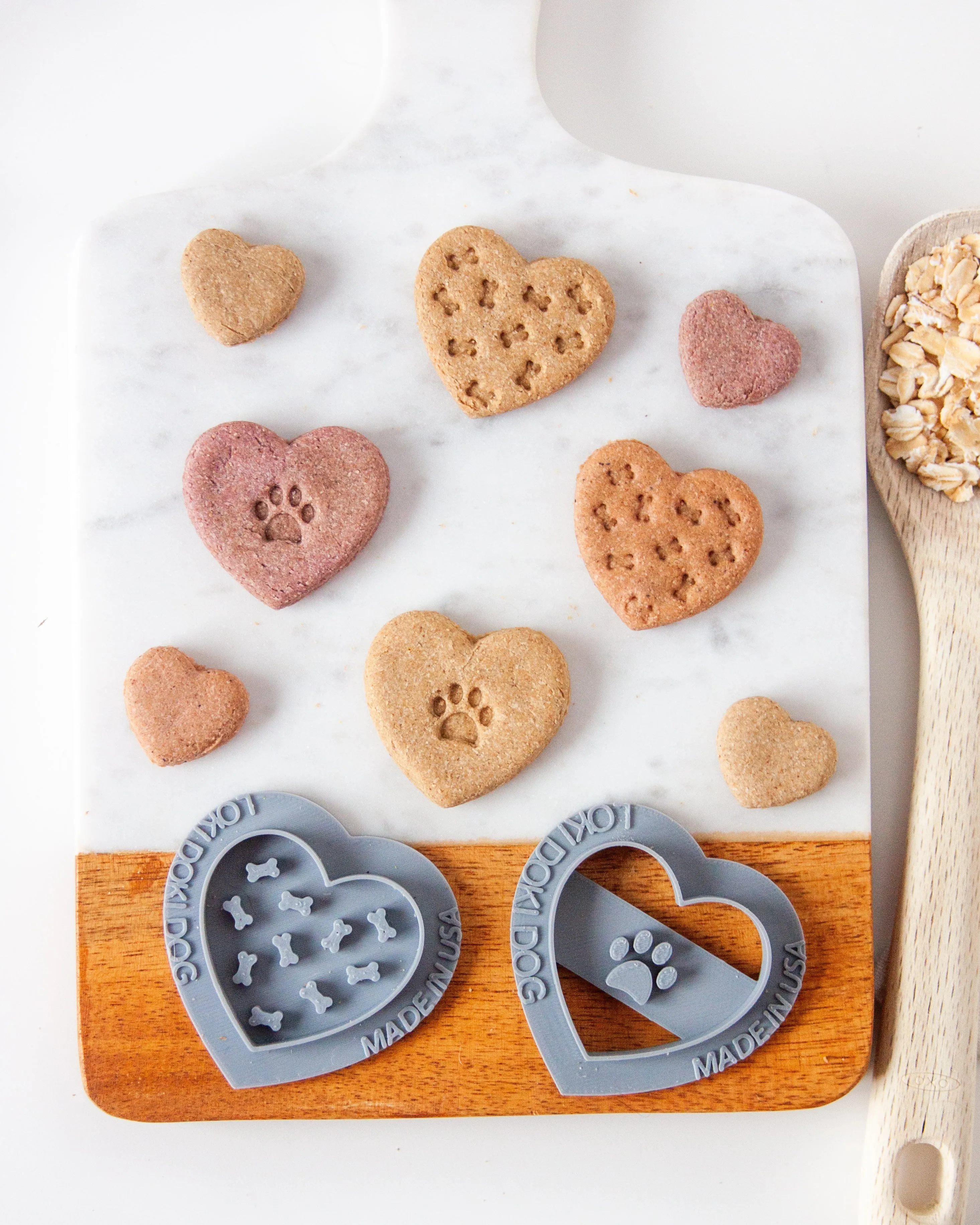 Conversation Heart Shaped Cookie Cutter (SINGLE- CHOOSE from 35 Styles)