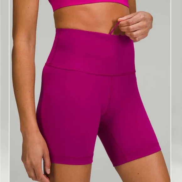 COPY - Lululemon biker shorts Wunder Train High-Rise Short 6&quot;