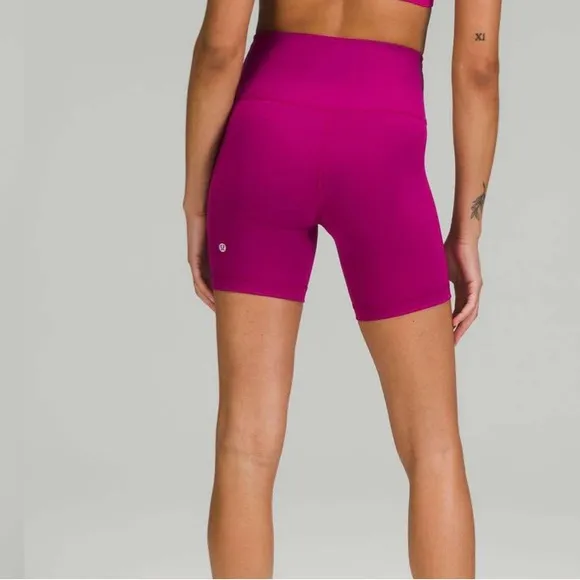 COPY - Lululemon biker shorts Wunder Train High-Rise Short 6&quot;