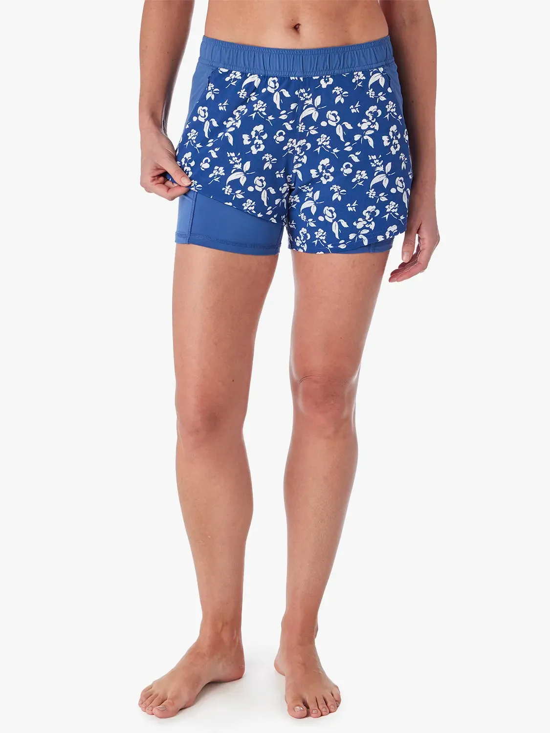 Corliss Short | Navy Floral