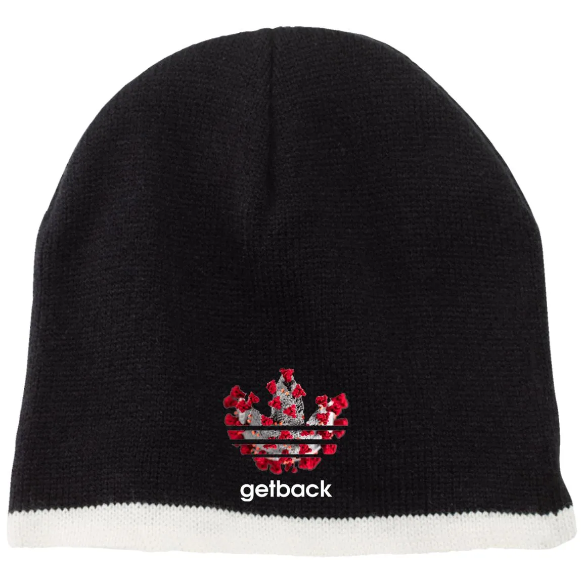 Corona Get Back - Embroidered Beanie