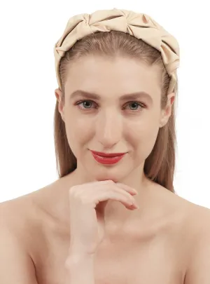 Cream Plastic Head Turner Hairband