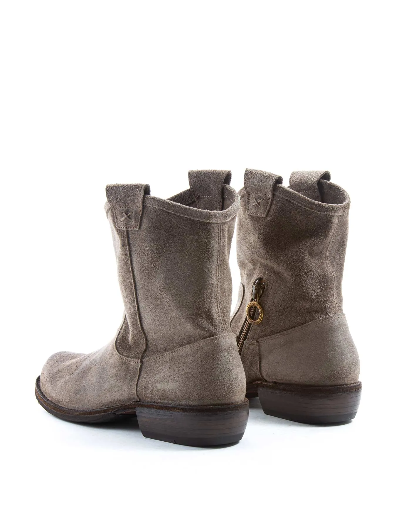 CRUNA Taupe Suede Boots