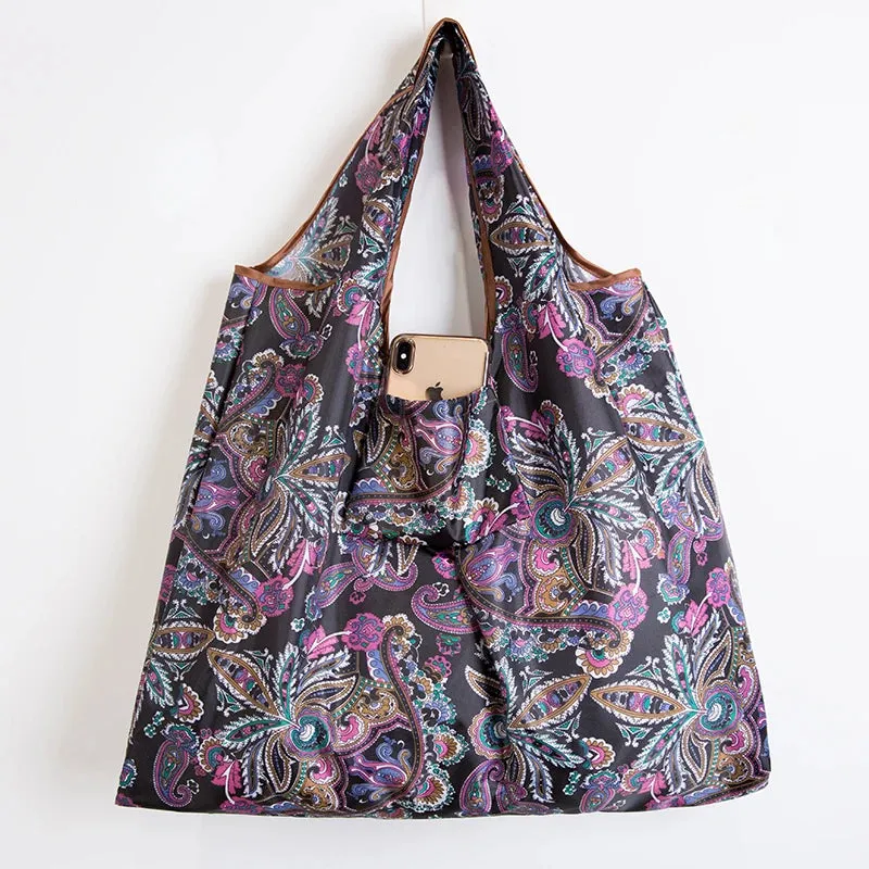 Cute Print Large Eco Tote Bags
