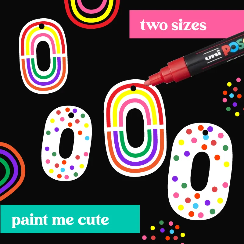 © Deluxe Etched: RainbOH! - 4 Pair Set