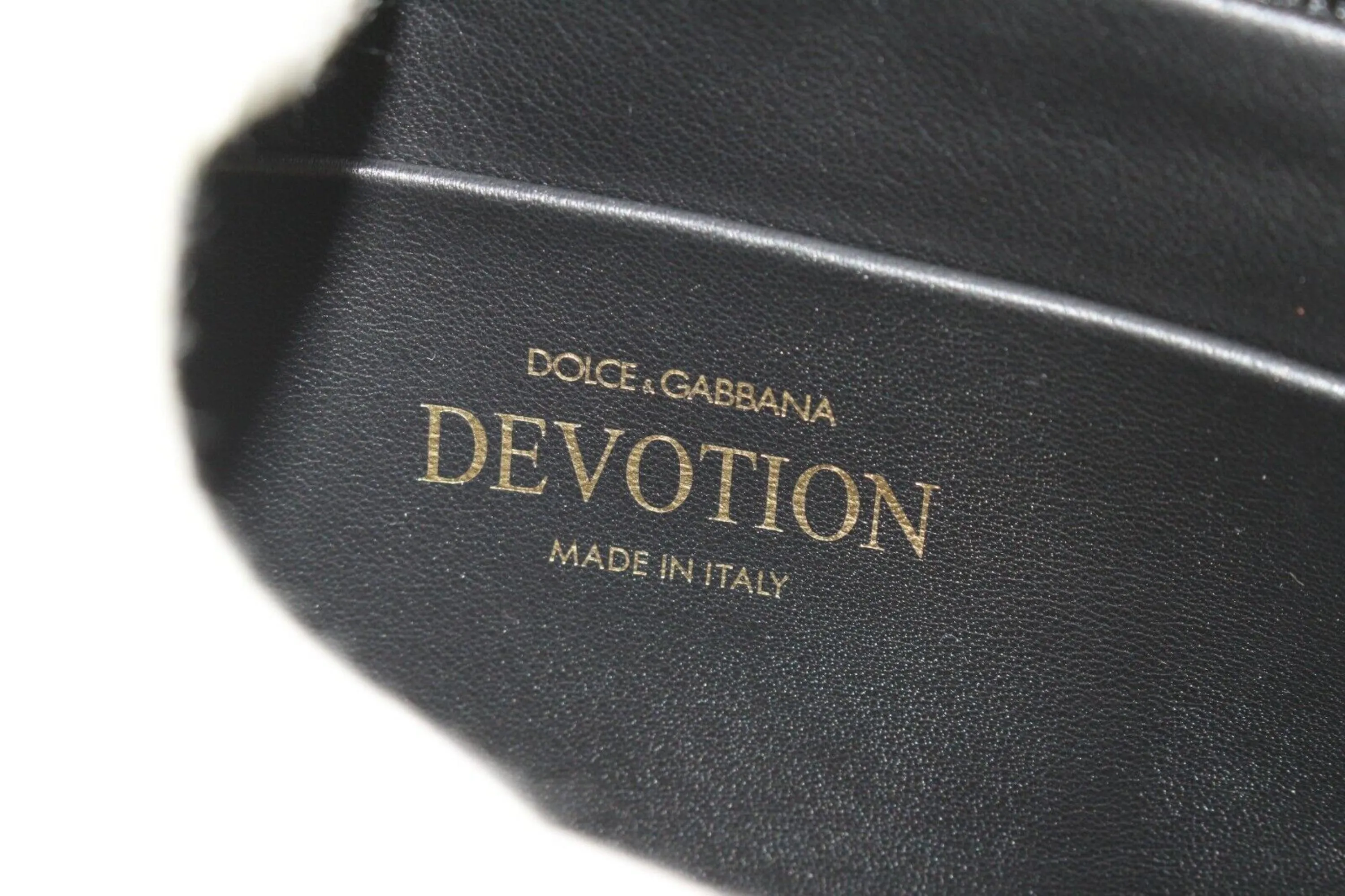 Dolce & Gabbana Devotion Logo Heart Puffy Leather Crossbody GHW 1DG424C