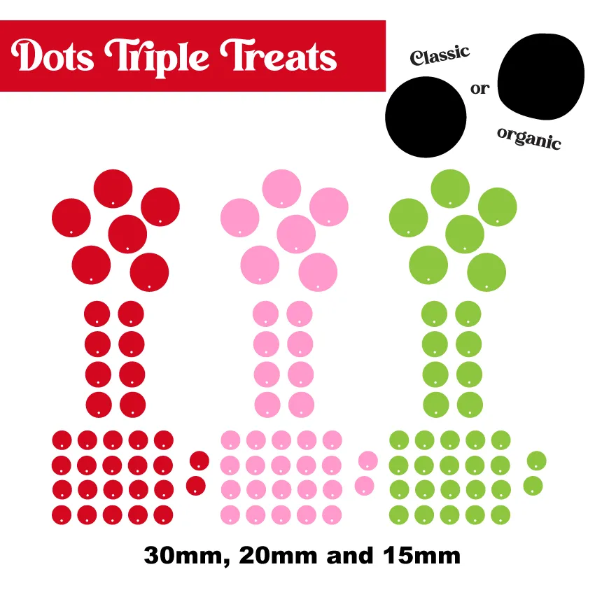 Dotty Assortment - Triple Treat Set!