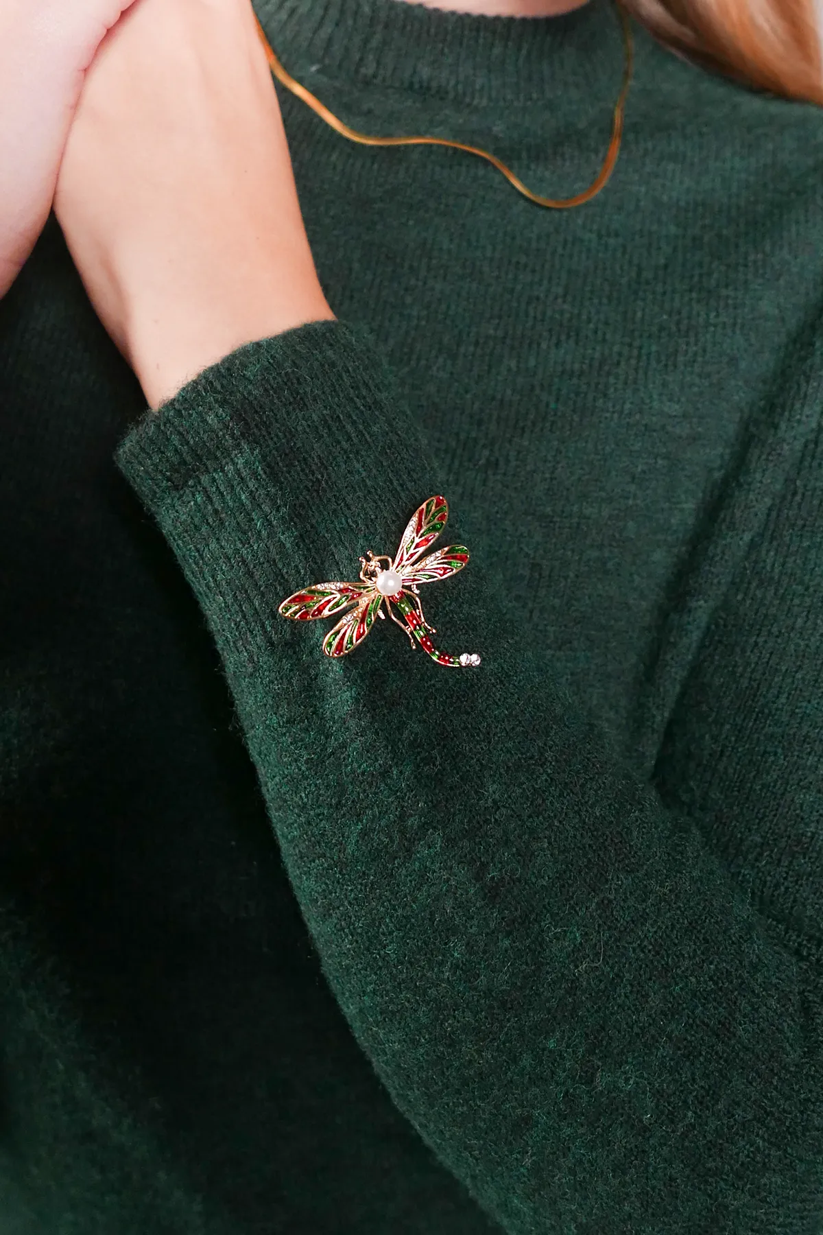 Dragonfly Colorful Brooch