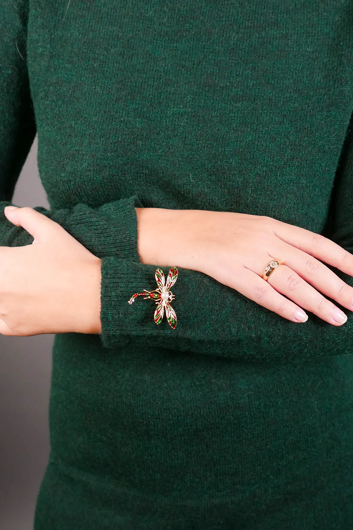 Dragonfly Colorful Brooch