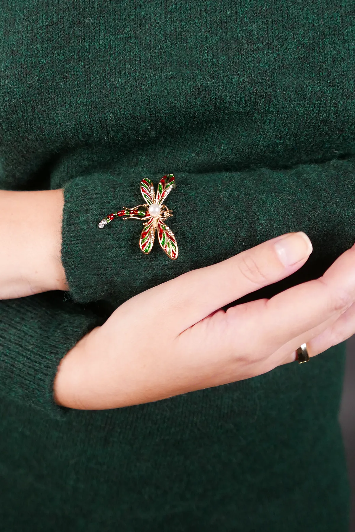 Dragonfly Colorful Brooch
