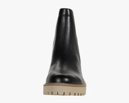 DV Rielle Black Wedge Boots
