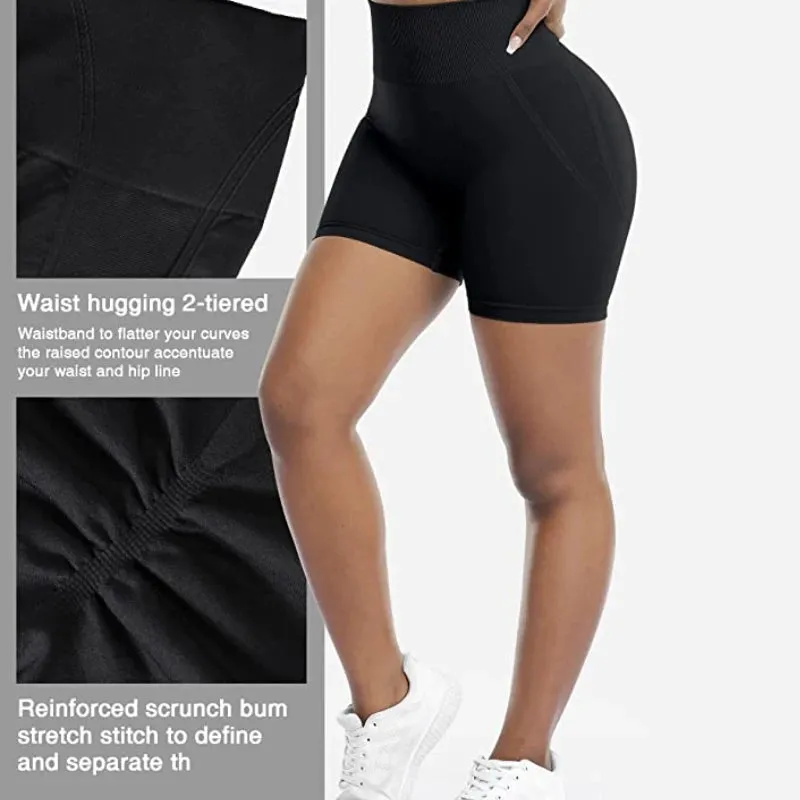 Effortless Seamless Yoga Shorts for Women
