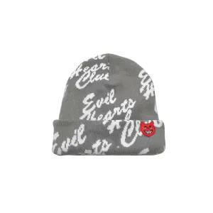 EHC Gunmetal Knitted Beanie