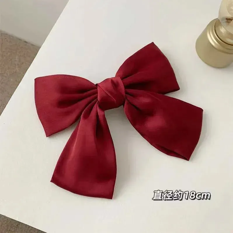 Elegant Bow Ribbon Hair Clip