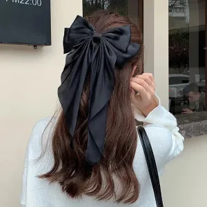 Elegant Bow Ribbon Hair Clip