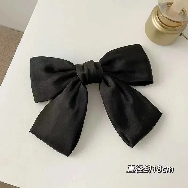 Elegant Bow Ribbon Hair Clip