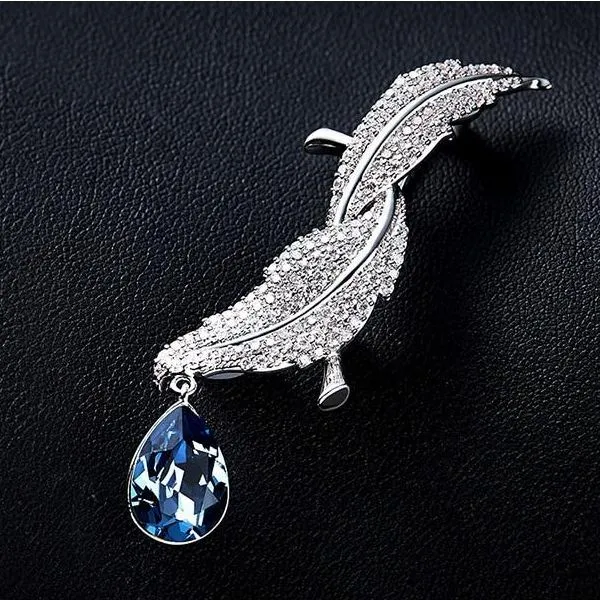 Elegant Luxury Birds Brooches