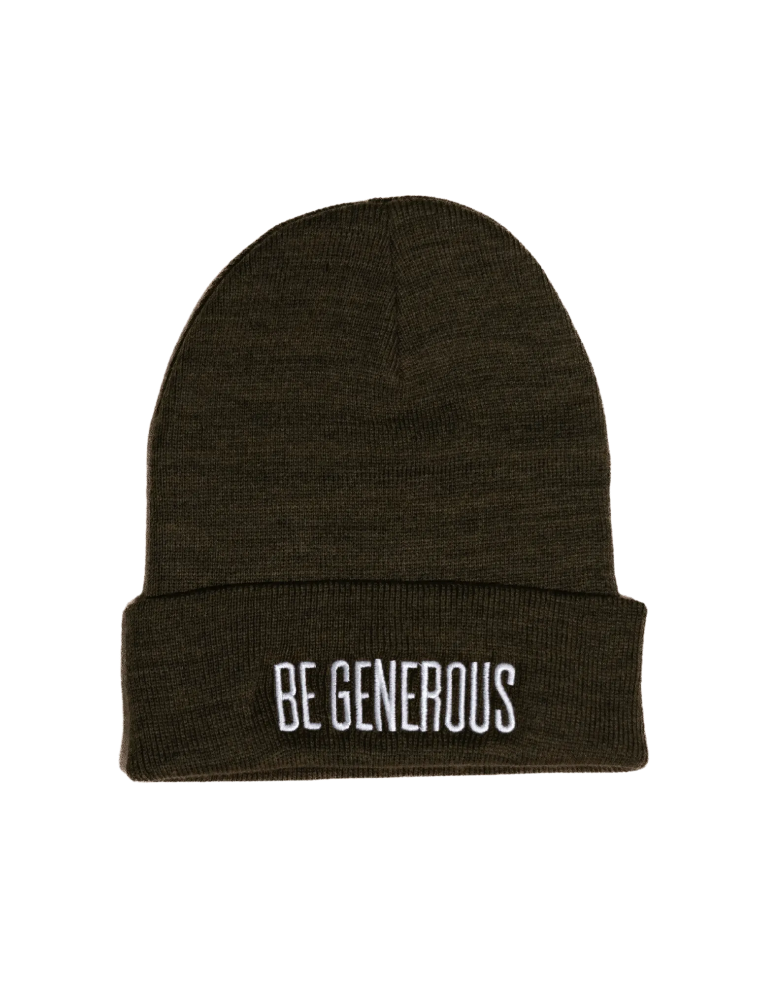 Embroidered Knit Beanie