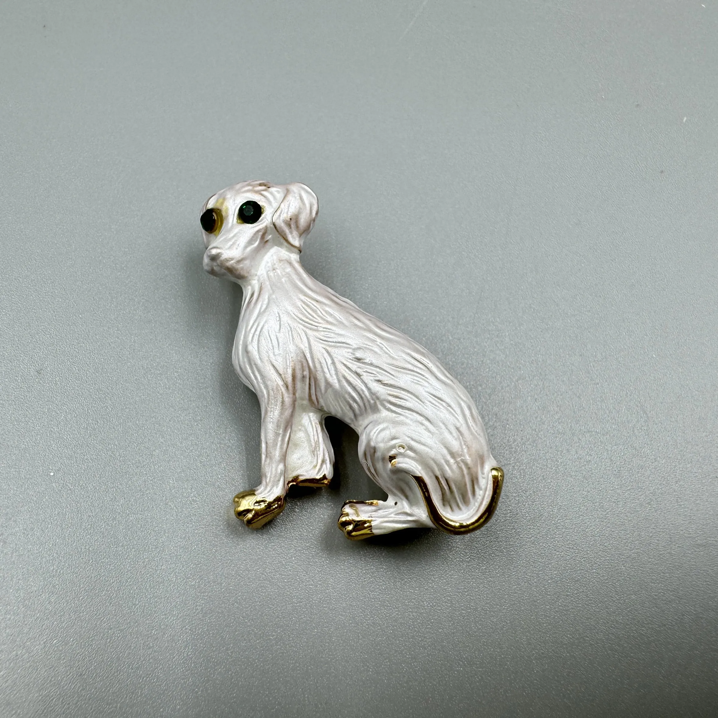 Enamel Pet Dog Brooch Pin PA5078