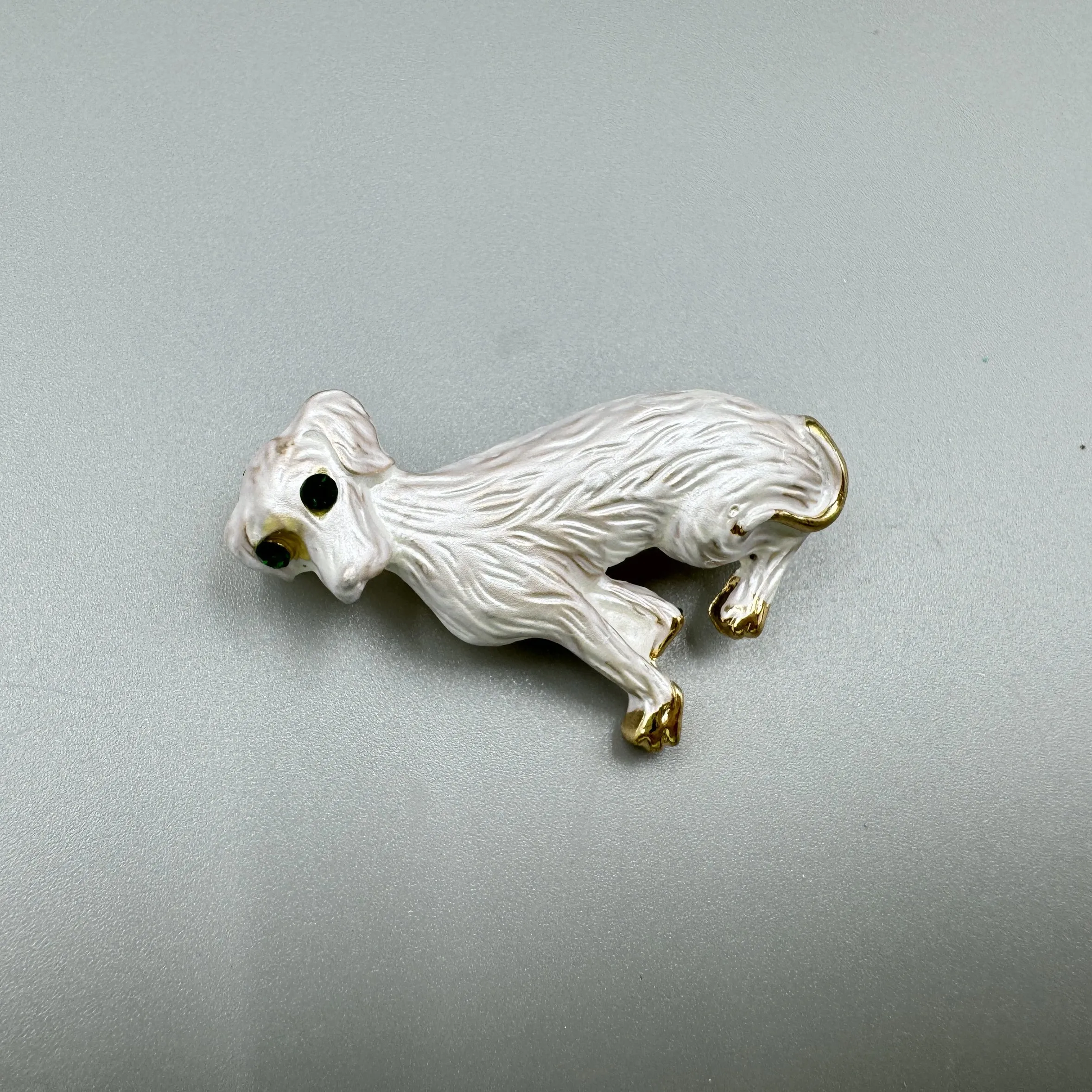 Enamel Pet Dog Brooch Pin PA5078