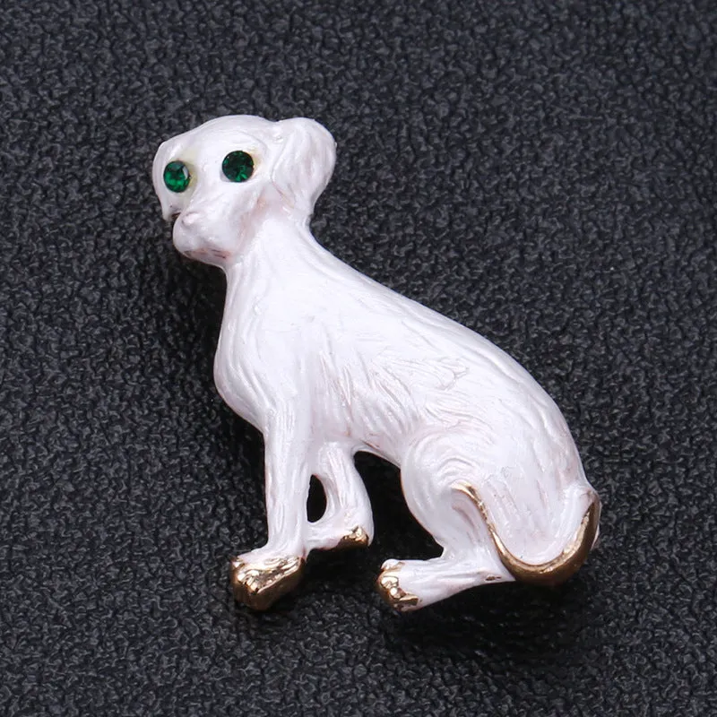 Enamel Pet Dog Brooch Pin PA5078