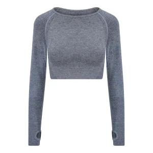 Essential Seamless LS Top Light Blue