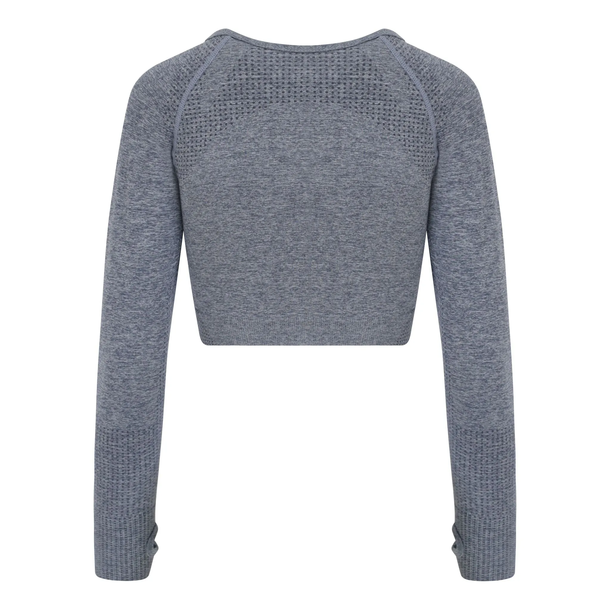 Essential Seamless LS Top Light Blue