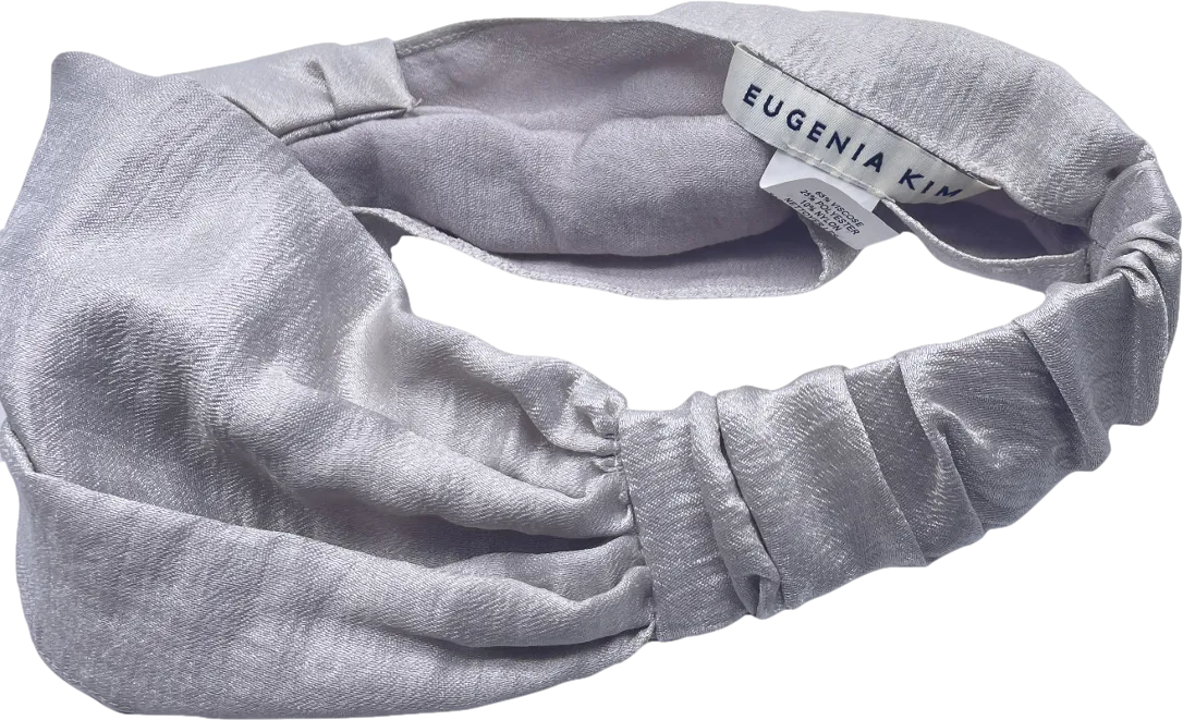 Eugenia Kim Grey Knotted Hair Band One Size