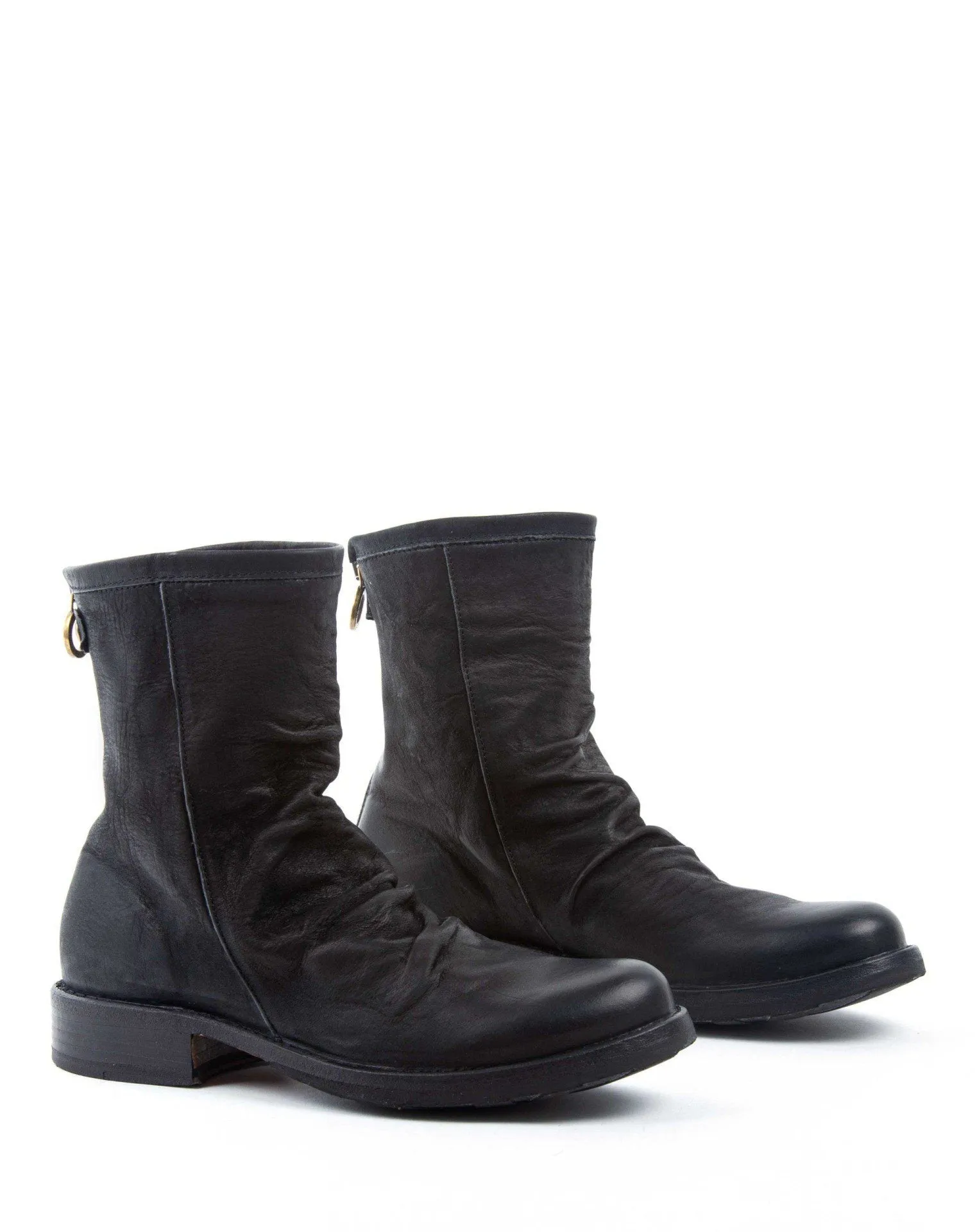 EVEN Black Leather Boots