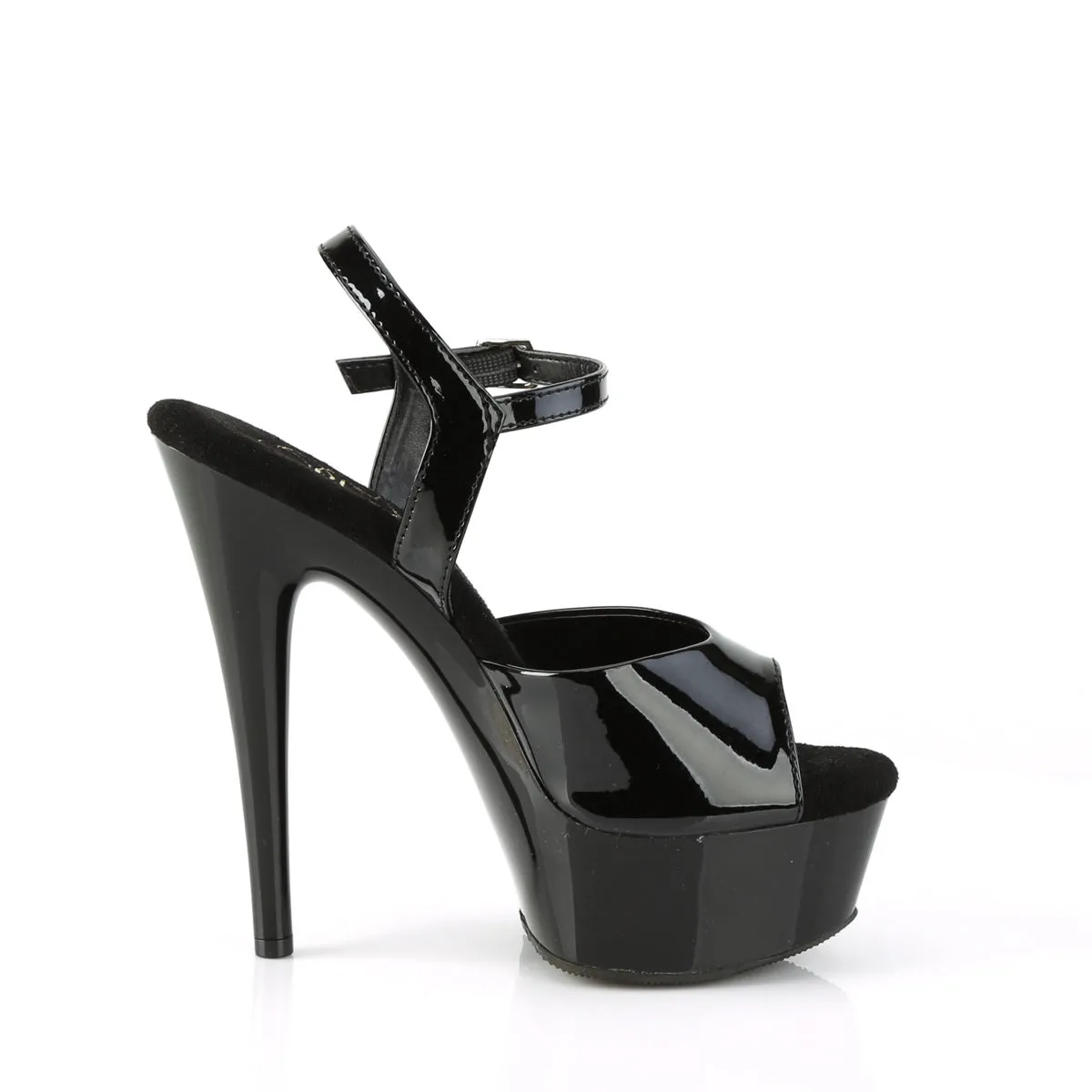 EXCITE-609  Black Patent/Black